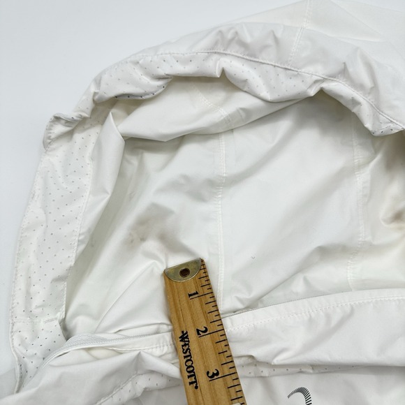 Zero Restriction Womens Medium Olivia Hooded Golf Jacket Rain Waterproof White - Picture 11 of 12